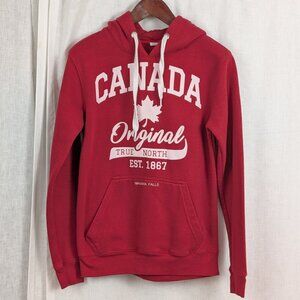 Canada Niagara Falls Red Hooded Sweatshirt Medium